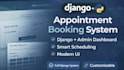 build a complete booking system with django and dashboard
