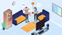 custom 2d isometric animation explainer video