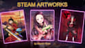 create premium animated steam artwork and animated profile showcase