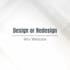 design or redesign wix website