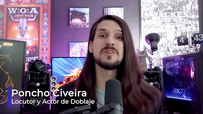record a professional male spanish voice over