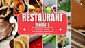 set up wordpress landing page design restaurant website