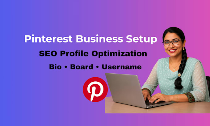 set up your pinterest business account with SEO optimization