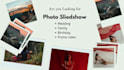create photo slideshow, wedding, family and promo video