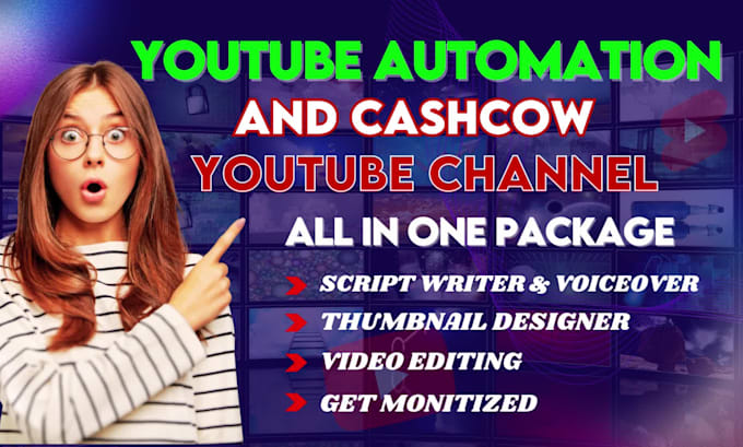 do youtube automation setup your channel, cash cow videos