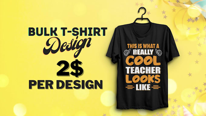 do bulk t shirt design bundle