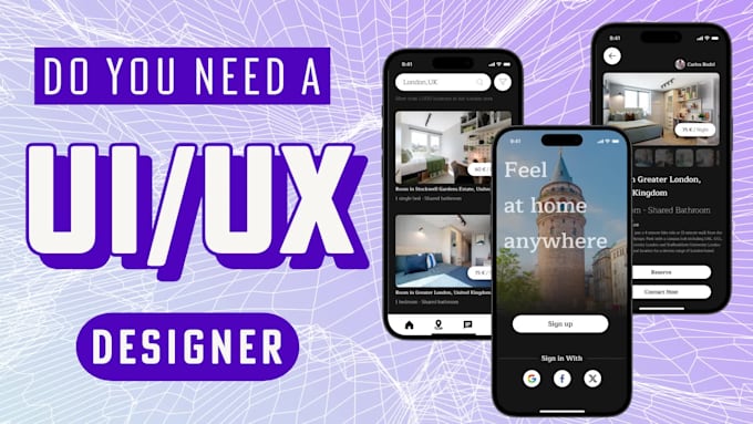 Do mobile app ui ux design in figma by Farukahlat | Fiverr