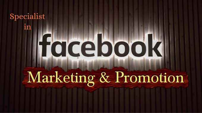 do organic facebook marketing, promotion and advertising to bring USA traffic