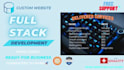 code excellent custom websites as a full stack developer