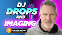 create your awesome cool male dj drops dj tags or dj intros