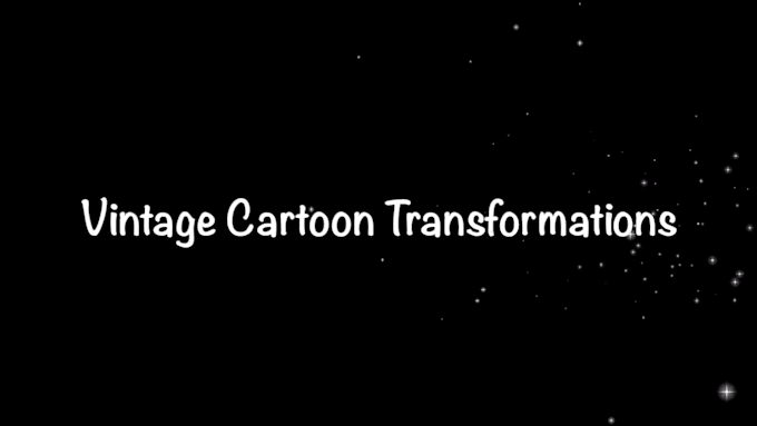 turn you into a vintage rubber hose cartoon