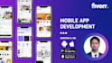 develop modern android and IOS mobile apps with stunning UI