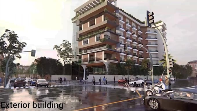 Create cinematic architectural walkthrough 3d render in lumion by ...