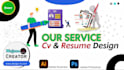 write professional resume and cover letter in 12 hours