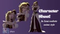 draw you character reference sheet for your oc
