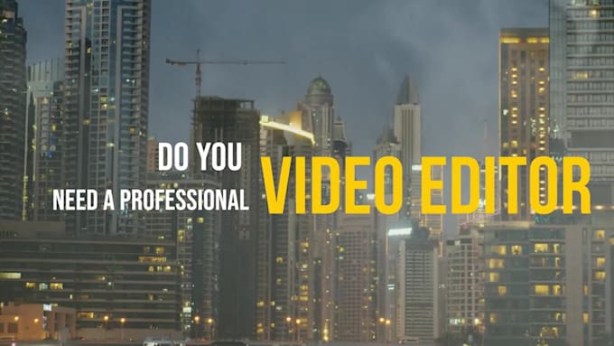 do conceptual real estate youtube video edit