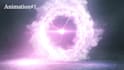 make 4k lightning explosion electric logo animation intro
