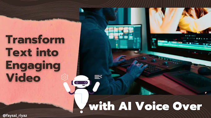 convert article or text to video with ai voice over
