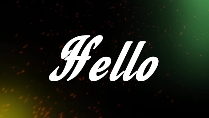 create kinetic typography and handwritten text animation