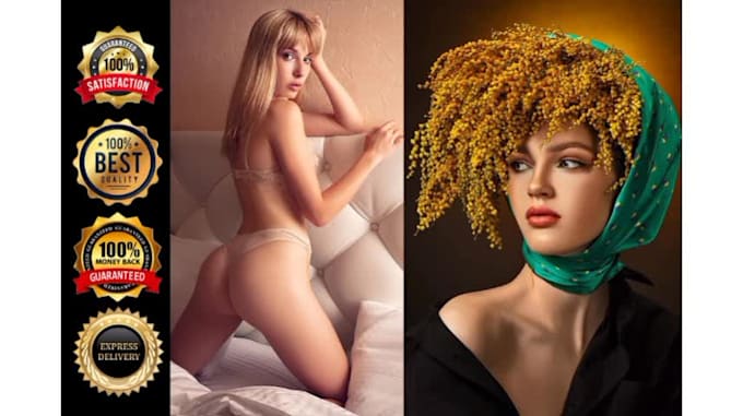 do skin retouching  high end photo retouching image edit  fast