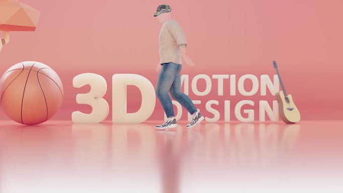 create stunning 3d visuals and motion graphics
