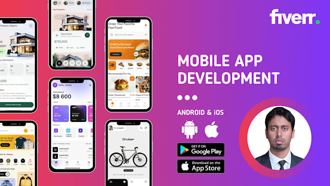 design and develop android app with custom UI and advanced features