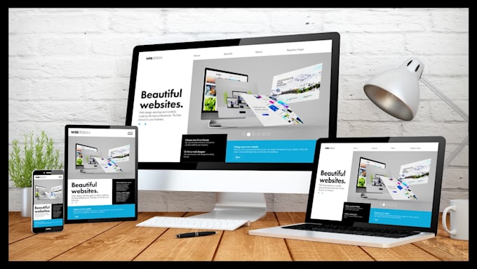 design and develop a responsive wordpress website