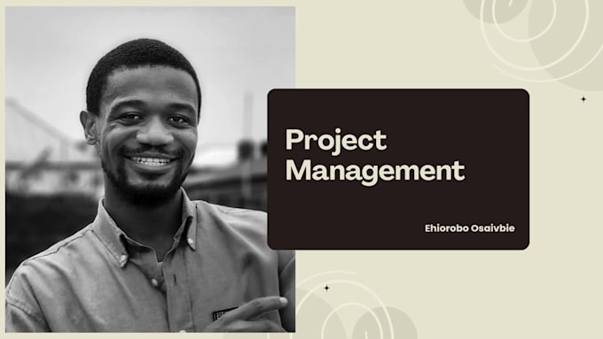 be your project manager for tasks, deadlines and workflows