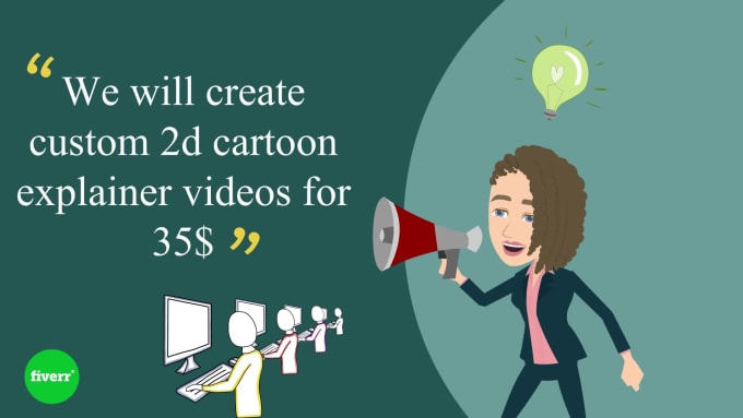 Create 2d cartoon animation for story, ad,educational videos by Zubia_nisar  | Fiverr