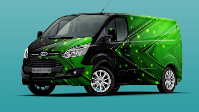 do awesome car wrap, and any vehicle wrap design