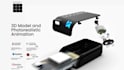 create a 3d model and photorealistic 3d animation
