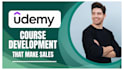 develop brand new udemy course that make sales