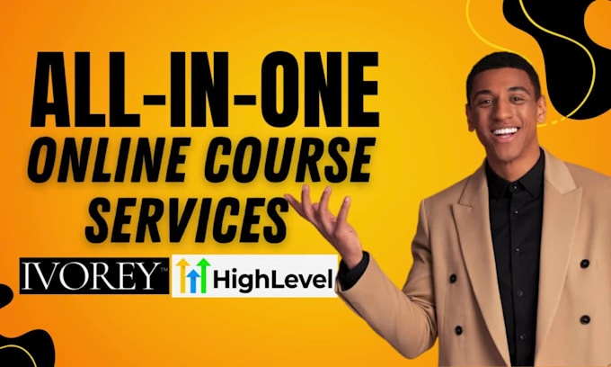 setup gohighlevel course, gohighlevel website, gohighlevel funnel, ivorey io