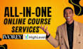 setup gohighlevel course, gohighlevel website, gohighlevel funnel, ivorey io
