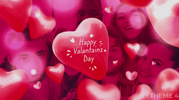 create love or valentines day photo slideshow