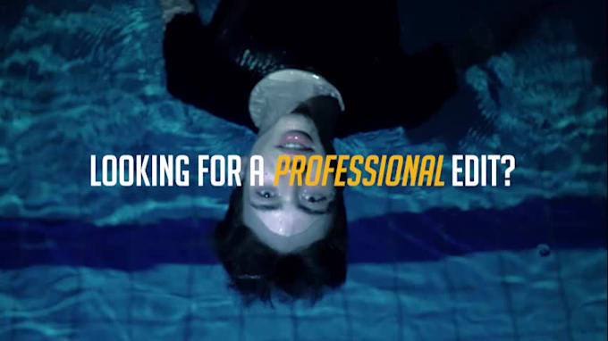 do professional video editing and post production