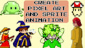 create custom pixel sprite animations