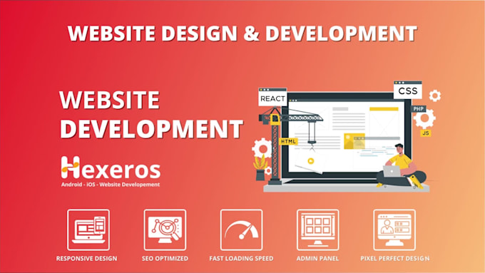 design and develop beautiful websites