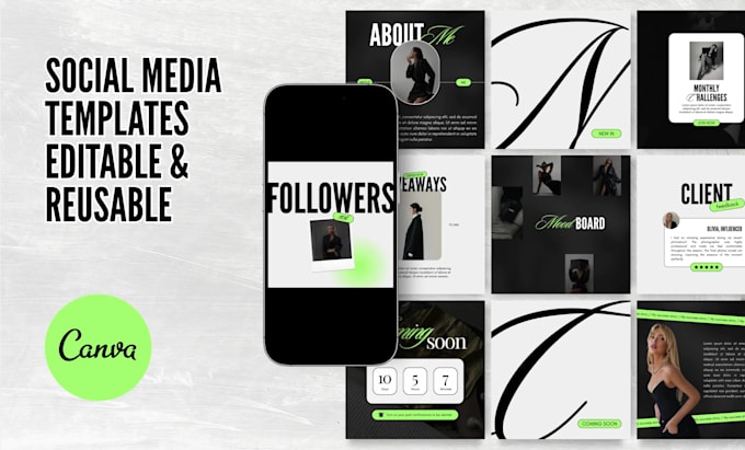 design custom editable templates using canva