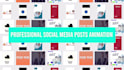 design animated posts, reels, and edit video templates