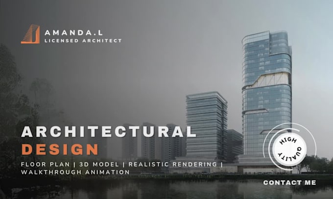 design commercial building and house as an expert architect