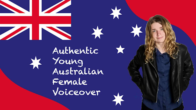 do an authentic young australian female voice