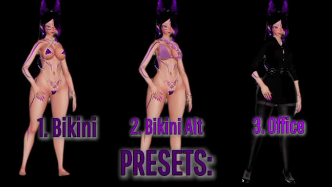 edit existing vrchat avatar, nsfw anime avatar, add toggles and upload to vrchat