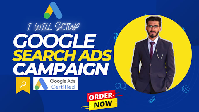 Setup google ads ai optimized ppc search ads campaign by