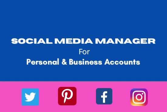 manage your social media accounts and create content