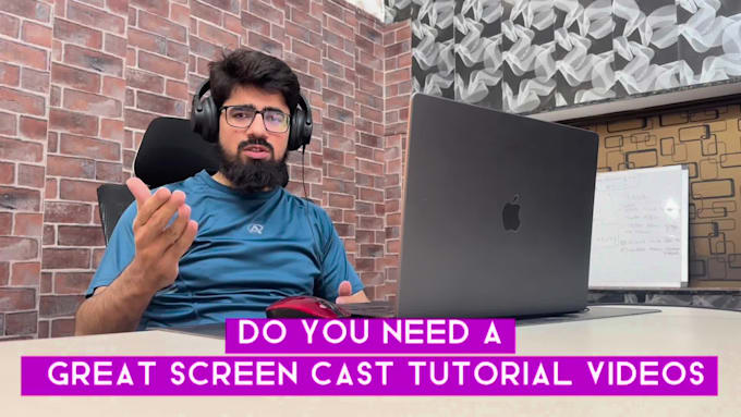 do screencast and edit explainer tutorial video for software, apps or websites