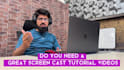 do screencast and edit explainer tutorial video for software, apps or websites