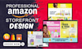 create your amazon storefront design or amazon brand store amazon storefront