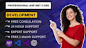build asp net mvc ,asp net core professional web application