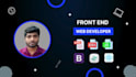 create front end website design by HTML CSS tailwind bootstrap javascript react